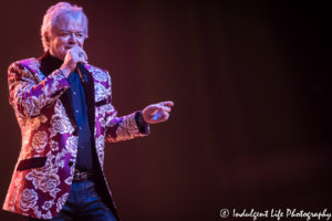 Russell Hitchcock of Air Supply live at Star Pavilion inside Ameristar Casino Hotel Kansas City on January 20, 2017, Kansas City concert photography.