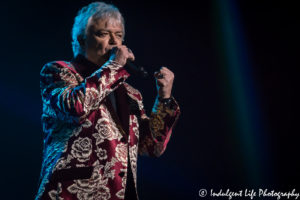 Russell Hitchcock of Air Supply performing at Ameristar Casino Hotel Kansas City on January 20, 2017, Kansas City concert photography.