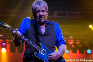 Graham Russell of Air Supply playing guitar at Ameristar Casino Hotel Kansas City on January 20, 2017, Kansas City concert photography.