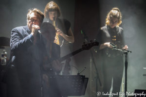 Bryan Ferry and band performing live at Uptown Theater in Kansas City on March 24, 2017, Kansas City concert photography.