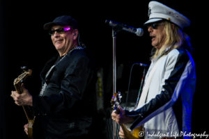 Rick Nielsen and Robin Zander of Cheap Trick at Starlight Theatre, Kansas City concert photography.