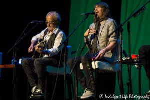 Mick Jones and Kelly Hansen of Foreigner at Yardley Hall inside JCCC in Overland Park, KS on November 18, 2016, Kansas City concert photography.