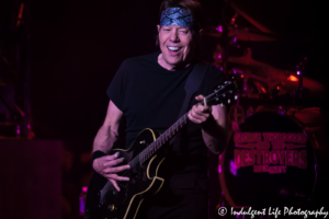 Legendary blues rocker George Thorogood performing live at Uptown Theater in Kansas City on March 29, 2017, Kansas City concert photography.