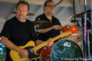 Jim Babjak and Dennis Diken of The Smithereens at the Overland Park Fall Festival, Kansas City concert photography.