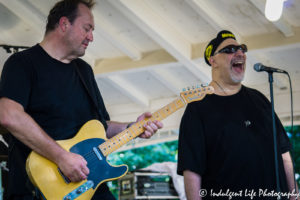 Jim Babjak and Pat DiNizio of The Smithereens at the Overland Park Fall Festival, Kansas City concert photography.