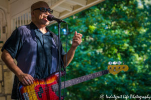 Severa "The Thrilla" Jornacion of The Smithereens at the Overland Park Fall Festival, Kansas City concert photography.