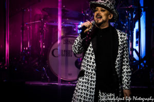 Boy George of Culture Club at Kauffman Center for the Performing Arts, Kansas City concert photography.
