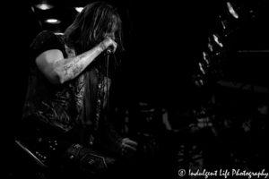 Sebastian Bach at Knuckleheads Saloon, Kansas City concert photography.