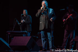 Gene Watson performing live with and Farewell Party Band members at Star Pavilion inside Ameristar Casino Hotel on January 27, 2017, Kansas City concert photography.