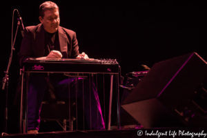 Gene Watson Farewell Party Band member performing live at Star Pavilion inside Ameristar Casino Hotel on January 27, 2017, Kansas City concert photography.