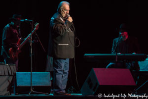 Gene Watson performing live with Staley Rogers and Chip Bricker at Star Pavilion inside Ameristar Casino Hotel on January 27, 2017, Kansas City concert photography.