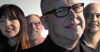 Alternative rock band Pixies performs live at Arvest Bank Theatre at The Midland in Kansas City, Missouri on October 15, 2017.