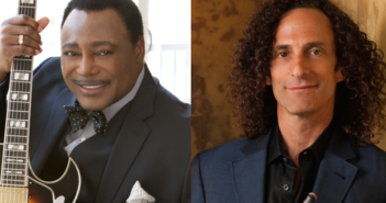 George Benson and Kenny G perform live in concert at Kauffman Center for the Performing Arts in Kansas City, MO on May 24, 2017.