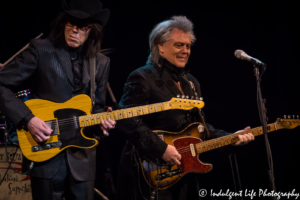 Marty Stuart & Kenny Vaughan of His Fabulous Superlatives performing live in concert at the Folly Theater in Kansas City, MO on May 12, 2017