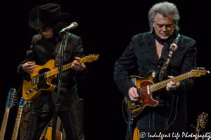 Marty Stuart & Kenny Vaughan of His Fabulous Superlatives live in concert at the Folly Theater in Kansas City, MO on May 12, 2017