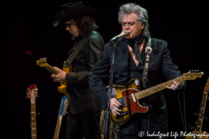 Marty Stuart and Kenny Vaughan of His Fabulous Superlatives performing live at the Folly Theater in Kansas City, MO on May 12, 2017