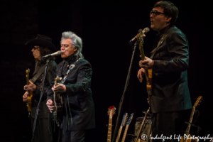 Marty Stuart with Kenny Vaughan and Chris Scruggs of His Fabulous Superlatives live at the Folly Theater in Kansas City, MO on May 12, 2017