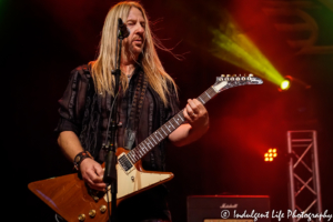 Rhythm guitarist John Nymann of Y&T live at VooDoo Lounge inside Harrah's North Kansas City Casino & Hotel on May 5, 2017, Kansas City Concert Photography