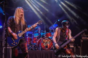 John Nymann, Mike Vanderhule and Aaron Leigh of Y&T live at VooDoo Lounge inside Harrah's North Kansas City Casino & Hotel on May 5, 2017, Kansas City Concert Photography