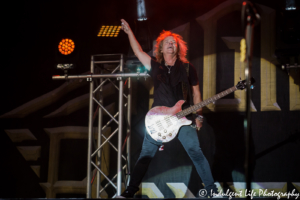 Lead singer Jack Blades of Night Ranger performing live at Old Shawnee Days in Shawnee, KS on June 3, 2017.