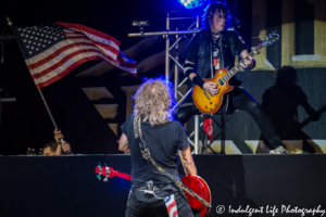 You can still "Rock In America"—Keri Kelli and Jack Blades of Night Ranger live at Old Shawnee Days in Shawnee, KS on June 3, 2017.