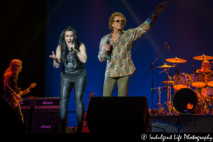 Mickey Thomas and Mickey Thomas with John Roth and Darrell Verdusco of Starship performing live at Ameristar Casino in Kansas City, Missouri on June 10, 2017.