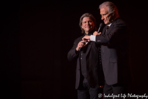 Bill Medley and Bucky Heard of The Righteous Brothers at Star Pavilion inside Ameristar Casino Hotel Kansas City on June 16, 2017.