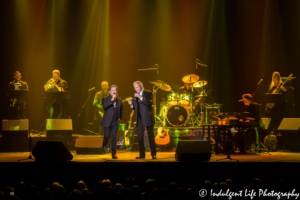 The Righteous Brothers featuring Bill Medley and Bucky Heard performing live in concert at Ameristar Casino Hotel Kansas City on June 16, 2017.