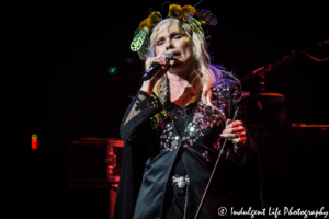 Blondie lead singer Debbie Harry live in concert at Kauffman Center for the Performing Arts in Kansas City, MO on July 18, 2017 | Rage and Rapture Tour - Kansas City Concert Photos