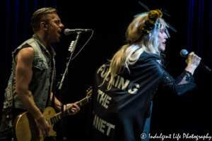 Debbie Harry and guitarist Tommy Kessler performing live at Kauffman Center for the Performing Arts in Kansas City, MO on July 18, 2017 | Rage and Rapture Tour - Kansas City Concert Photos