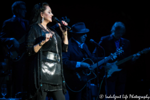 Country music superstar Crystal Gayle performing live at Star Pavilion inside Ameristar Casino Hotel in Kansas City, MO on July 29, 2017.