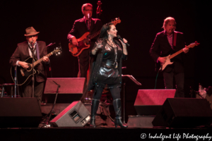 Country music singer Crystal Gayle performing live at Ameristar Casino Hotel in Kansas City, MO on July 29, 2017.