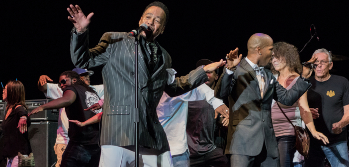 Morris Day and The Time perform live at VooDoo Lounge inside Harrah's Casino on Friday, August 11, 2017.