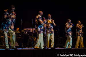 The Temptations performing live in concert at Ameristar Casino Hotel in Kansas City, MO on July 21, 2017.