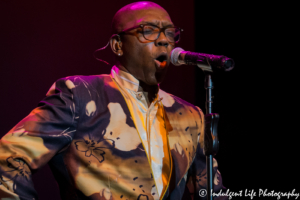 Larry Braggs of The Temptations live at Star Pavilion inside of Ameristar Casino Hotel in Kansas City, MO on July 21, 2017.
