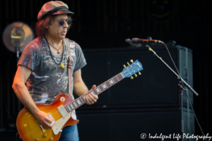 Guitarist Tony Catania of Jason Bonham's Led Zeppelin Experience on the Foreigner 40th anniversary tour at Starlight Theatre in Kansas City, MO on August 15, 2017.