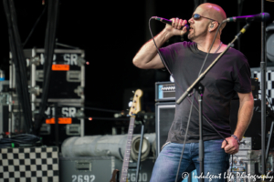 James Dylan of Jason Bonham's Led Zeppelin Experience on the Foreigner 40th anniversary tour at Starlight Theatre in Kansas City, MO on August 15, 2017.