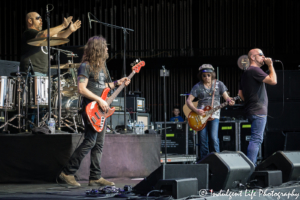 Jason Bonham's Led Zeppelin Experience live in concert on the Foreigner 40th anniversary tour at Starlight Theatre in Kansas City, MO on August 15, 2017.