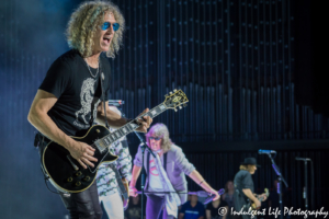 Guitarist Bruce Watson of Foreigner live at Starlight Theatre in Kansas City, MO on August 15, 2017 | Foreigner 40th Anniversary Tour