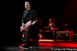 Howard Jones performing live on the keytar on the Retro Futura 2017 tour in St. Charles, MO on August 19, 2017.