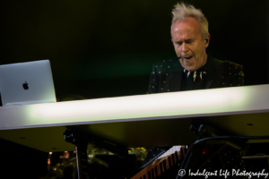 Howard Jones playing the keyboards on the Retro Futura 2017 tour in St. Charles, MO on August 19, 2017.