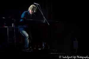 Keyboard player Bobby Capps of southern rock band 38 Special performing at Riverside Music Fest 2017 in Riverside, MO on September 16, 2017.