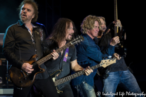 Don Barnes, Barry Dunaway, Bobby Capps and Danny Chauncey of southern rock band 38 Special performing at Riverside Music Fest 2017 in Riverside, MO on September 16, 2017.