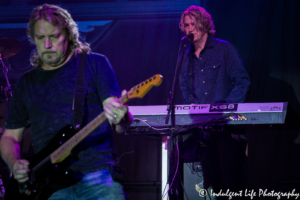 Danny Chauncey and Bobby Capps of southern rock band 38 Special live at Riverside Music Fest 2017 in Riverside, MO on September 16, 2017.