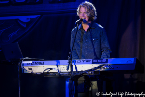 Keyboard player Bobby Capps of southern rock band 38 Special live at Riverside Music Fest 2017 in Riverside, MO on September 16, 2017.