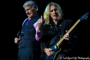 Dennis DeYoung with guitarist August Zadra live at Ameristar Casino Hotel in Kansas City, MO on September 22, 2017 | Dennis DeYoung and the Music of Styx - Kansas City Concert Photography