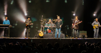 Country music band Diamond Rio performed live at Star Pavilion inside of Ameristar Casino Hotel Kansas City on October 28, 2017.