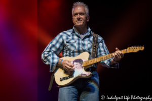 Lead guitarist Jimmy Olander of Diamond Rio performing live at Ameristar Casino in Kansas City, MO on October 28, 2017.