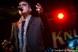 Lead singer Ken Stacey of Ambrosia performing live at Knuckleheads Saloon in Kansas City, MO on November 4, 2017 | Kansas City Concerts - Knuckleheads Garage - Ambrosia Band - Ambrosia Tour