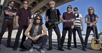 Foreigner brings its "Juke Box Heroes Tour" to Starlight Theatre in Kansas City, MO on July 17, 2018.